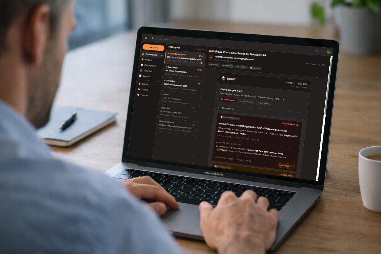 SplintR E-Mail Briefing Demo